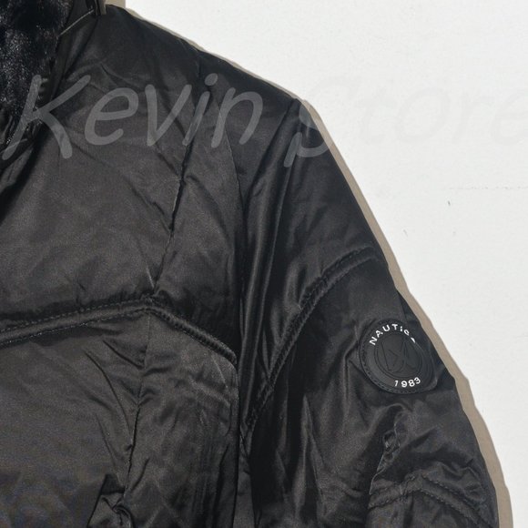 NWT BLACK Nautica Ladies’ Puffer Jacket‎ - Picture 5 of 16
